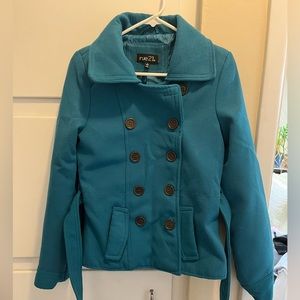 Rue21 Teal Pea Coat